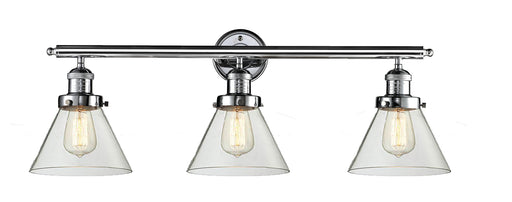 Franklin Restoration Three Light Bath Vanity Polished Chrome