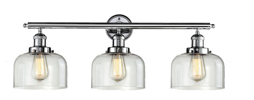 Franklin Restoration Three Light Bath Vanity Polished Chrome