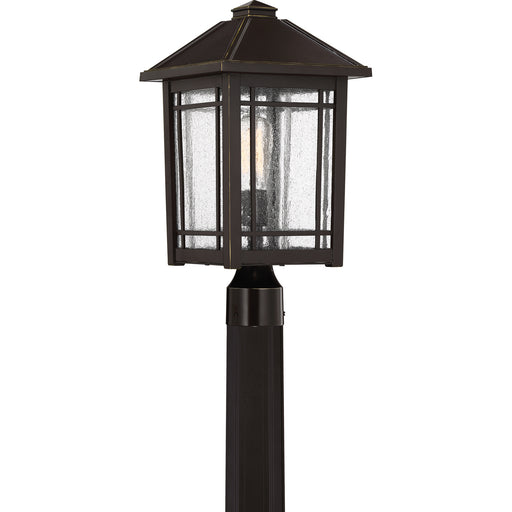Quoizel - CPT9010PN - One Light Outdoor Post Mount - Cedar Point - Palladian Bronze