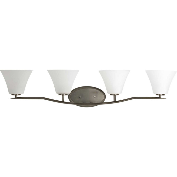 Progress Lighting - P2007-20W - Four Light Bath - Bravo - Antique Bronze