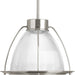 Progress Lighting - P5143-0930K9 - LED Pendant - Prismatic Glass - Brushed Nickel