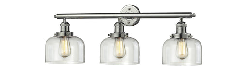 Franklin Restoration Three Light Bath Vanity Polished Nickel