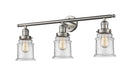 Innovations - 205-SN-G184 - Three Light Bath Vanity - Franklin Restoration - Brushed Satin Nickel