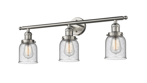 Franklin Restoration Three Light Bath Vanity Brushed Satin Nickel