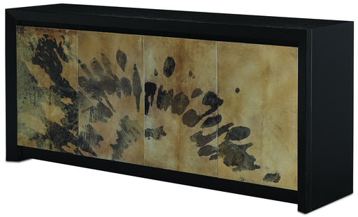 Currey and Company - 3000-0032 - Credenza - Karlson - Stained Vellum/Caviar Black