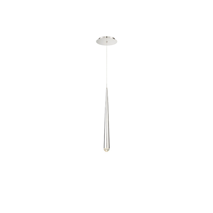 Modern Forms - PD-41719-PN - LED Pendant - Cascade - Polished Nickel