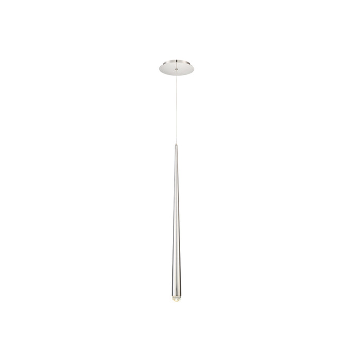Modern Forms - PD-41728-PN - LED Pendant - Cascade - Polished Nickel