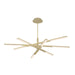 Modern Forms - PD-50748-BR - LED Pendant - Stacked - Brushed Brass