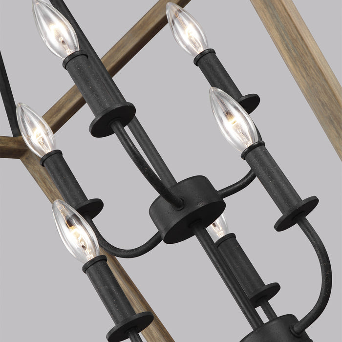 Gannet Chandelier-Foyer/Hall Lanterns-Visual Comfort Studio-Lighting Design Store