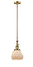 Innovations - 206-BB-G171 - One Light Mini Pendant - Franklin Restoration - Brushed Brass