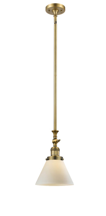 Innovations - 206-BB-G41 - One Light Mini Pendant - Franklin Restoration - Brushed Brass