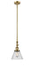 Innovations - 206-BB-G44 - One Light Mini Pendant - Franklin Restoration - Brushed Brass