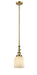 Innovations - 206-BB-G51 - One Light Mini Pendant - Franklin Restoration - Brushed Brass