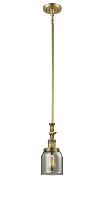 Innovations - 206-BB-G53 - One Light Mini Pendant - Franklin Restoration - Brushed Brass