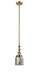 Innovations - 206-BB-G53 - One Light Mini Pendant - Franklin Restoration - Brushed Brass