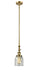 Innovations - 206-BB-G54 - One Light Mini Pendant - Franklin Restoration - Brushed Brass