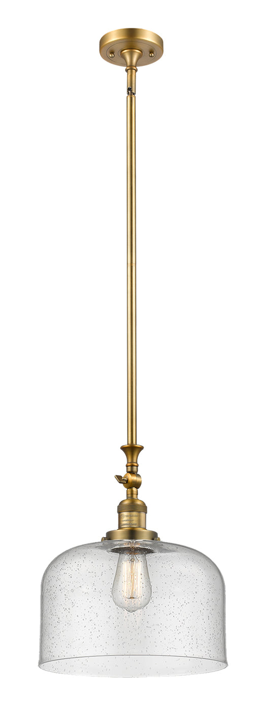 Innovations - 206-BB-G74-L - One Light Mini Pendant - Franklin Restoration - Brushed Brass