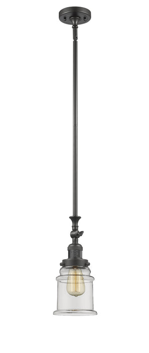 Innovations - 206-OB-G182 - One Light Mini Pendant - Franklin Restoration - Oil Rubbed Bronze