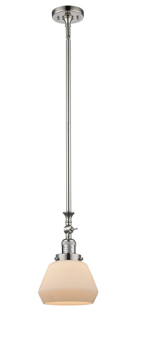 Innovations - 206-PN-G171 - One Light Mini Pendant - Franklin Restoration - Polished Nickel