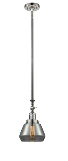 Franklin Restoration One Light Mini Pendant Polished Nickel