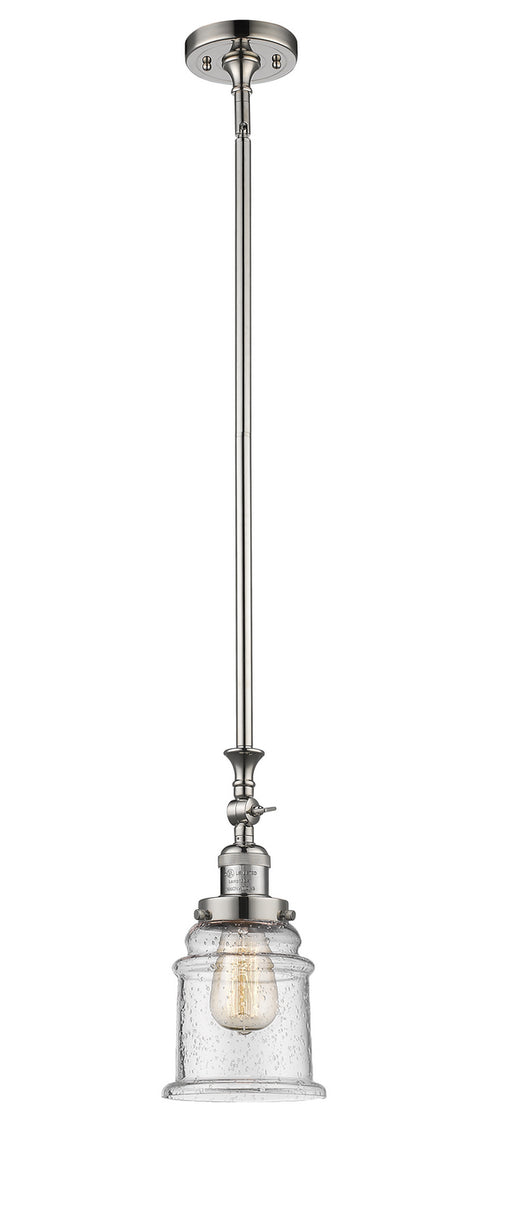 Innovations - 206-PN-G184 - One Light Mini Pendant - Franklin Restoration - Polished Nickel