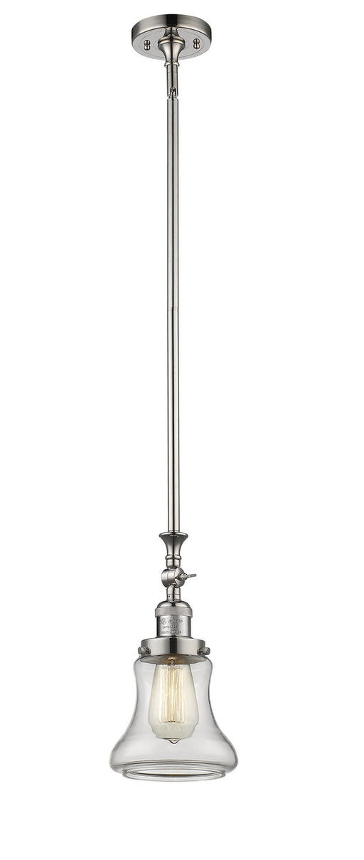 Innovations - 206-PN-G192 - One Light Mini Pendant - Franklin Restoration - Polished Nickel