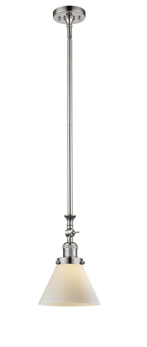 Innovations - 206-PN-G41 - One Light Mini Pendant - Franklin Restoration - Polished Nickel