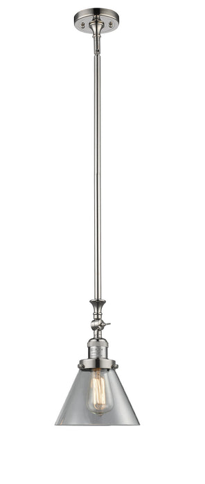 Innovations - 206-PN-G42 - One Light Mini Pendant - Franklin Restoration - Polished Nickel