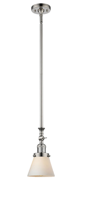 Innovations - 206-PN-G61 - One Light Mini Pendant - Franklin Restoration - Polished Nickel