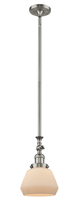 Innovations - 206-SN-G171 - One Light Mini Pendant - Franklin Restoration - Brushed Satin Nickel