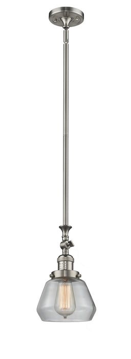 Innovations - 206-SN-G172 - One Light Mini Pendant - Franklin Restoration - Brushed Satin Nickel