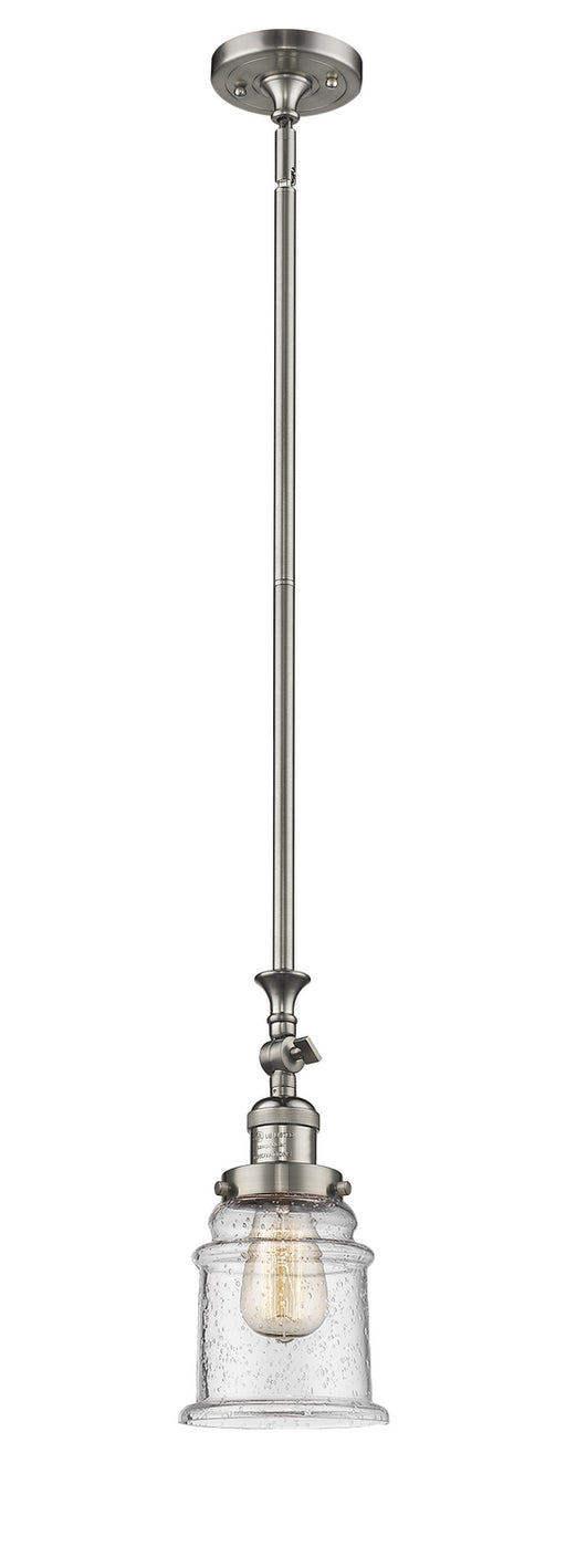 Innovations - 206-SN-G184 - One Light Mini Pendant - Franklin Restoration - Brushed Satin Nickel