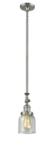 Franklin Restoration One Light Mini Pendant Brushed Satin Nickel