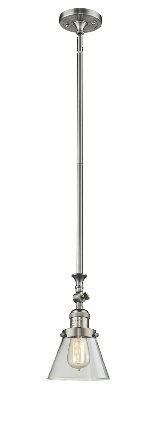 Innovations - 206-SN-G62 - One Light Mini Pendant - Franklin Restoration - Brushed Satin Nickel