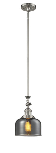 Franklin Restoration One Light Mini Pendant Brushed Satin Nickel