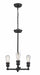 Innovations - 207-OB - Three Light Chandelier - Franklin Restoration - Oil Rubbed Bronze