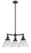 Innovations - 207-OB-G42 - Three Light Chandelier - Franklin Restoration - Oil Rubbed Bronze