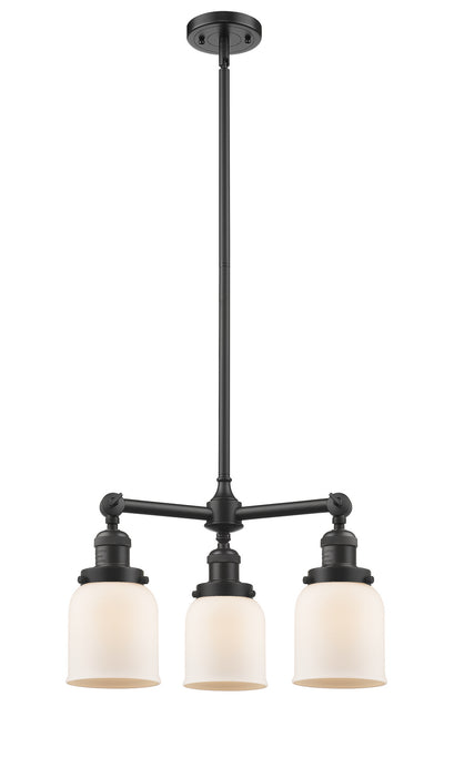 Innovations - 207-OB-G51 - Three Light Chandelier - Franklin Restoration - Oil Rubbed Bronze