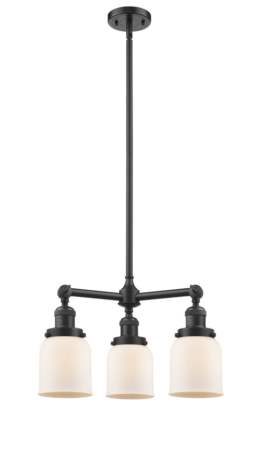 Innovations - 207-OB-G51 - Three Light Chandelier - Franklin Restoration - Oil Rubbed Bronze