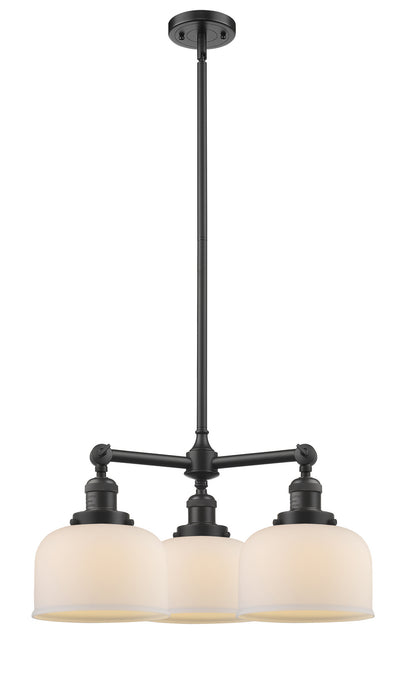Innovations - 207-OB-G71 - Three Light Chandelier - Franklin Restoration - Oil Rubbed Bronze