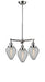 Innovations - 207-SN-G165 - Three Light Chandelier - Franklin Restoration - Brushed Satin Nickel