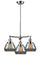 Innovations - 207-SN-G173 - Three Light Chandelier - Franklin Restoration - Brushed Satin Nickel