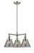Innovations - 207-SN-G43 - Three Light Chandelier - Franklin Restoration - Brushed Satin Nickel