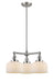 Innovations - 207-SN-G71 - Three Light Chandelier - Franklin Restoration - Brushed Satin Nickel