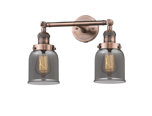 Innovations - 208-AC-G53 - Two Light Bath Vanity - Franklin Restoration - Antique Copper