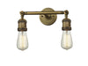 Innovations - 208-BB - Two Light Bath Vanity - Franklin Restoration - Brushed Brass