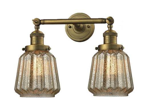 Innovations - 208-BB-G146 - Two Light Bath Vanity - Franklin Restoration - Brushed Brass