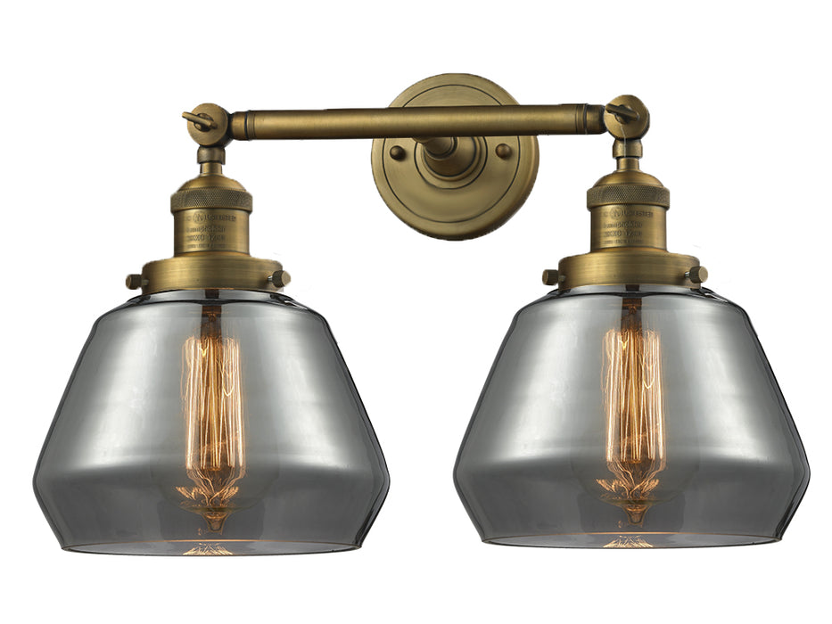 Innovations - 208-BB-G173 - Two Light Bath Vanity - Franklin Restoration - Brushed Brass