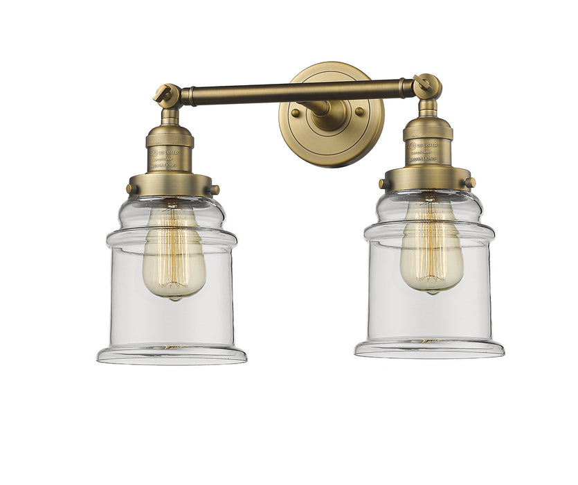 Innovations - 208-BB-G182 - Two Light Bath Vanity - Franklin Restoration - Brushed Brass