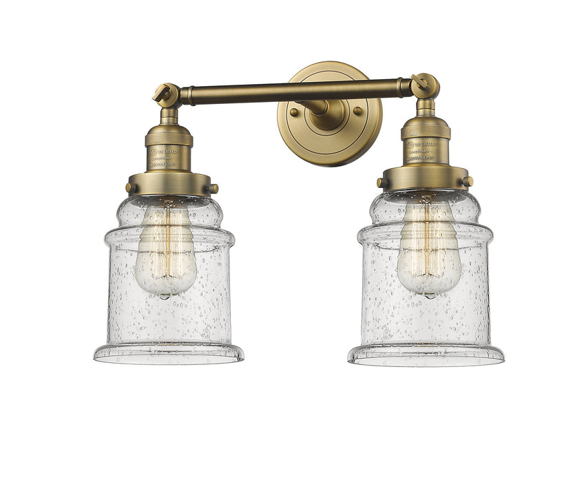 Innovations - 208-BB-G184 - Two Light Bath Vanity - Franklin Restoration - Brushed Brass